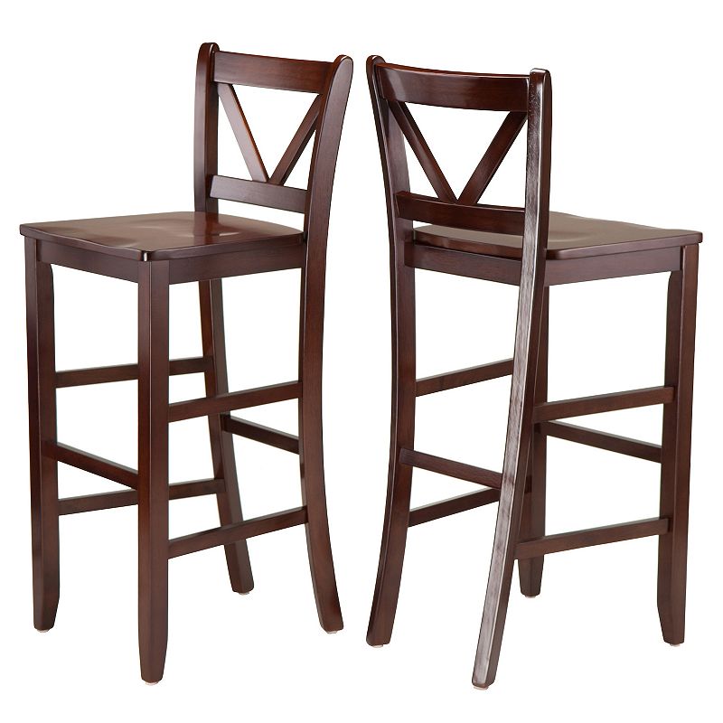 Winsome Kingsgate Dining Table and Stool 3-piece Set