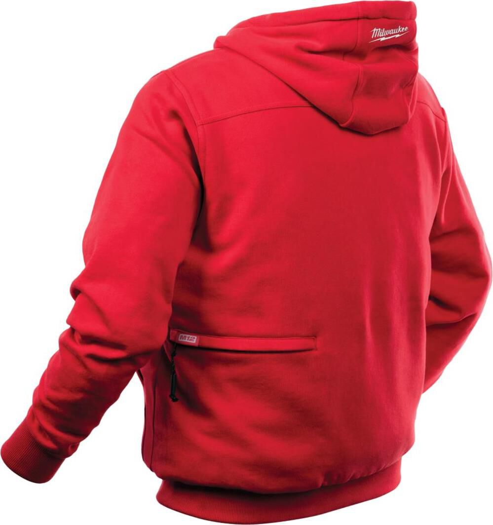 Milwaukee M12 Heated Hoodie Kit Medium Red 302R-21M from Milwaukee