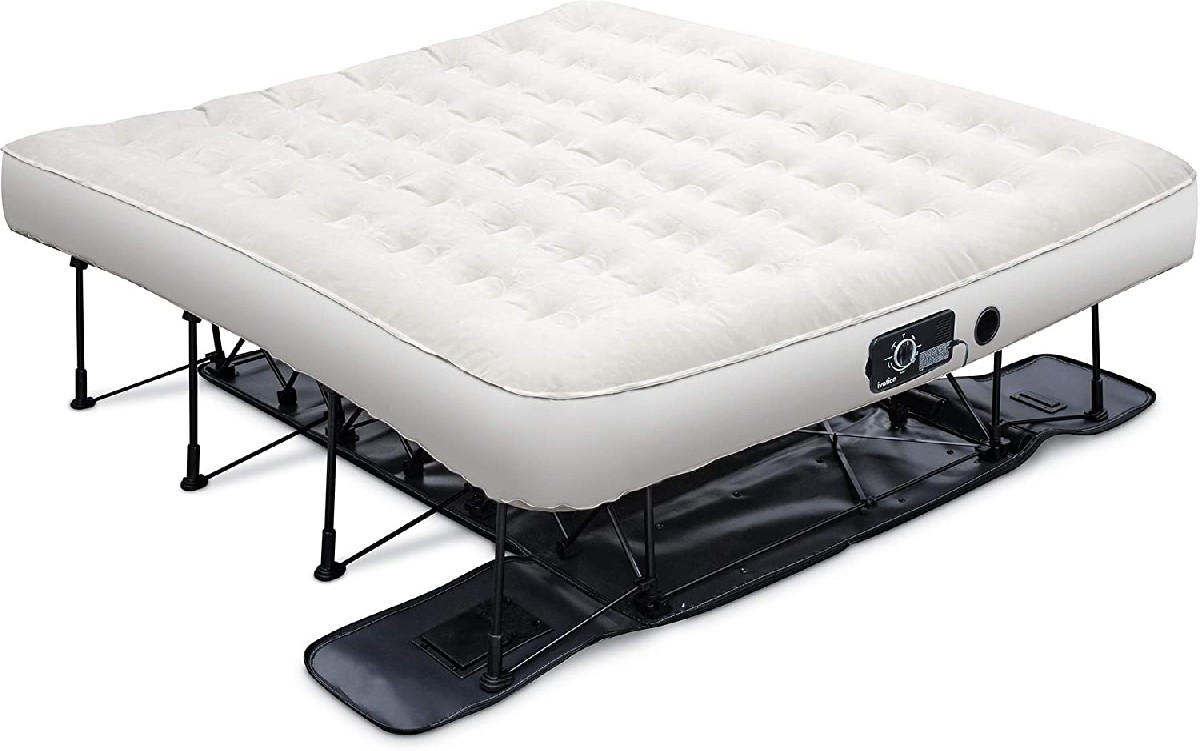 (Special discount 70% off) Portable and fast inflating Inflatable bed with support🛏️