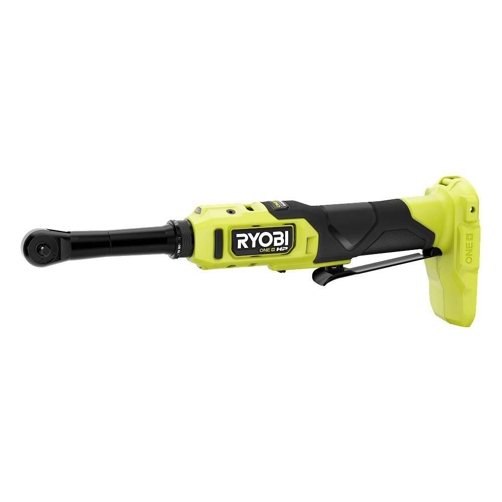 RYOBI ONE+ HP 18V Brushless Cordless 14 in. Extended Reach Ratchet (Tool Only) PBLRC01B