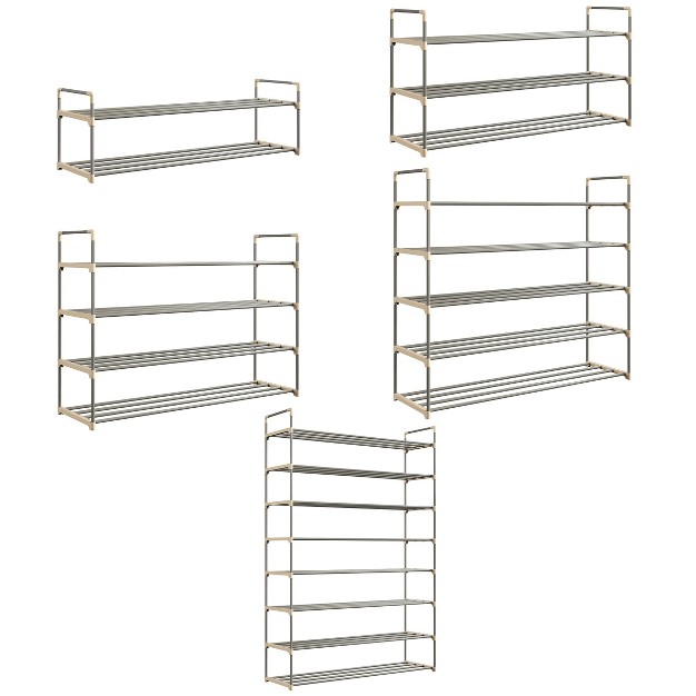 Hastings Home 3 tier 18 Pair Shoe Storage Rack