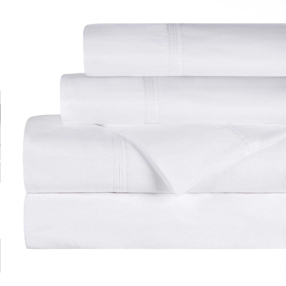 Organic Cotton 300 Thread Count Deep Pocket Bed Sheet Set by Superior