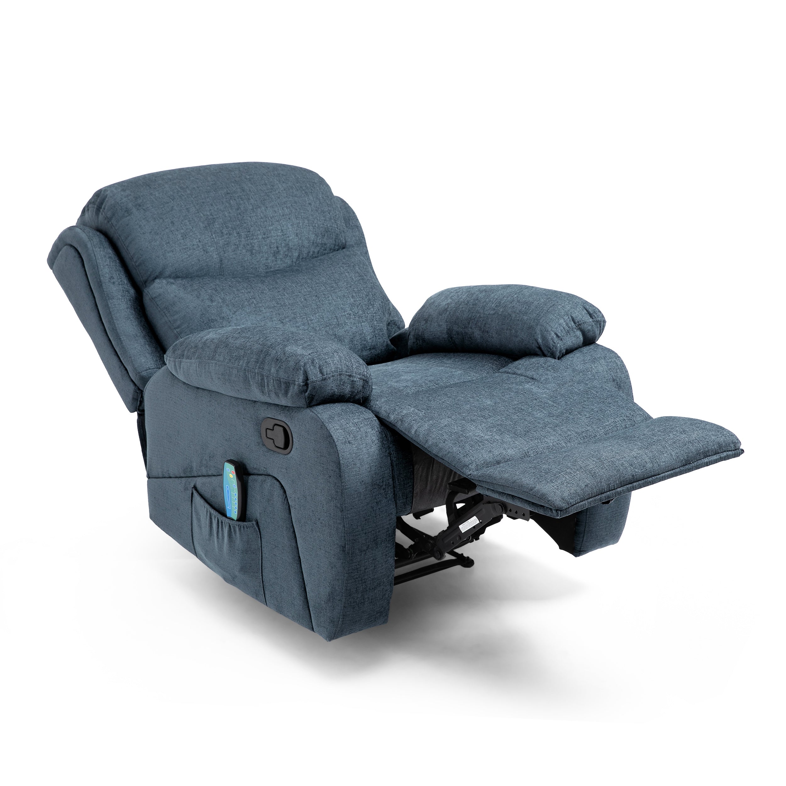 Cuthbert Contemporary Pillow Tufted Massage Recliner