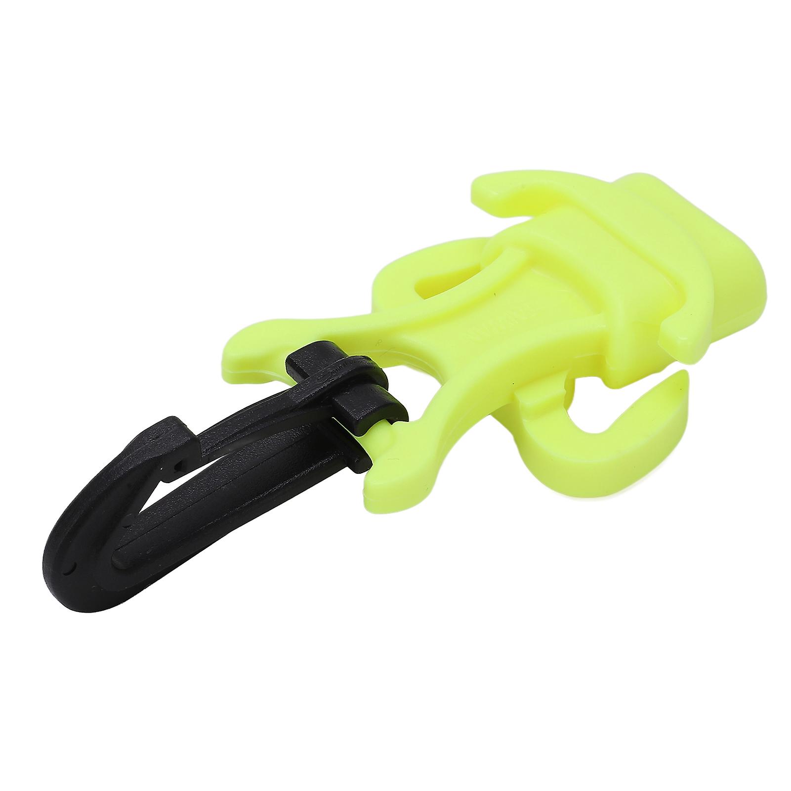 Plastic Diving Regulator Scuba Diving Octopus Holder Scuba Dive Mouthpiece Holderyellow