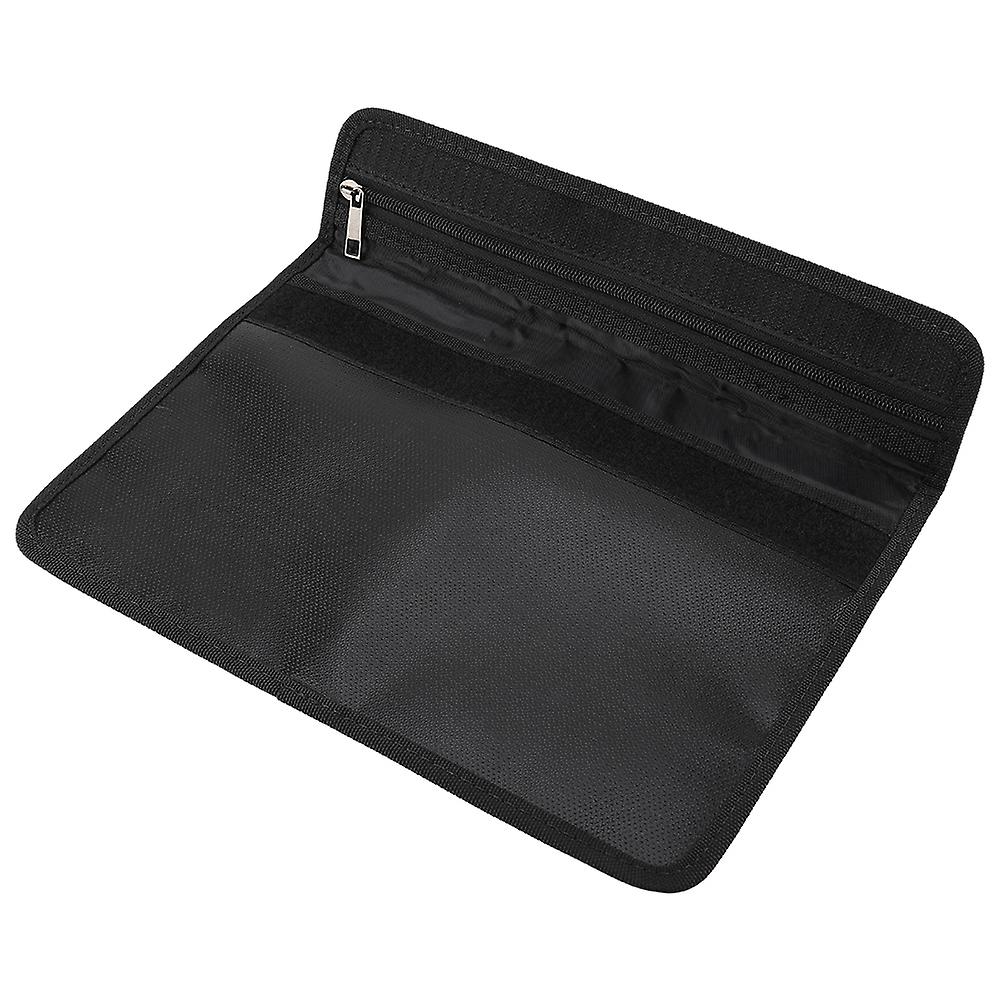 Fireproof Waterproof Wallet File Bag Expanding Organizer File Folder For Documents And Valuables Storage