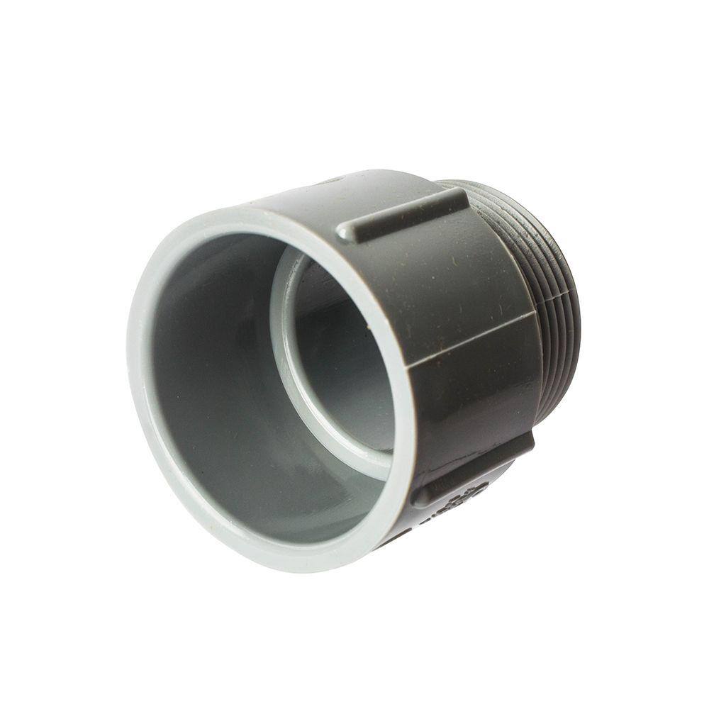 Carlon 2 in. PVC Male Adapter E943J-28-HD