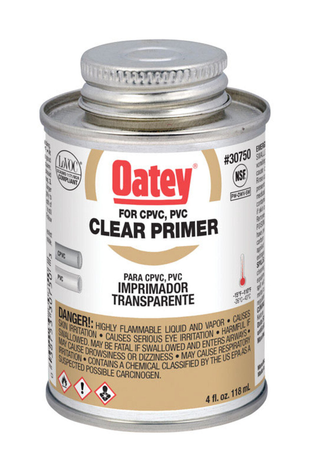 PRIMER PVC CLEAR 4OZ