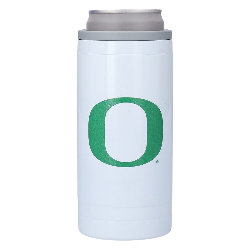 Oregon Ducks 12oz. Letterman Slim Can Cooler