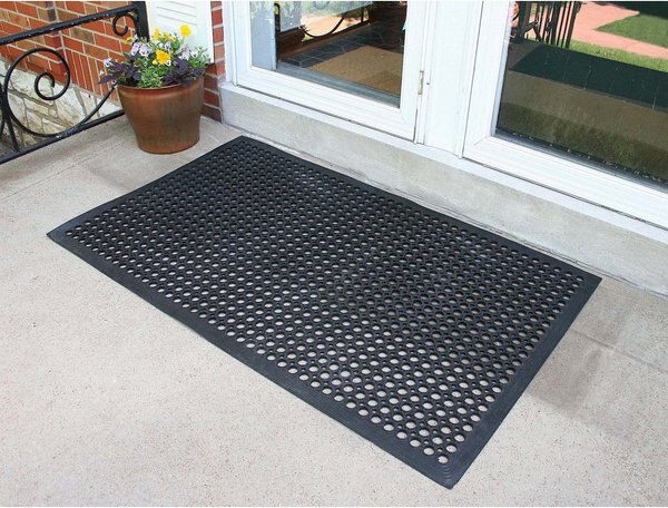 AmeriHome Industrial Rubber Floor Mat