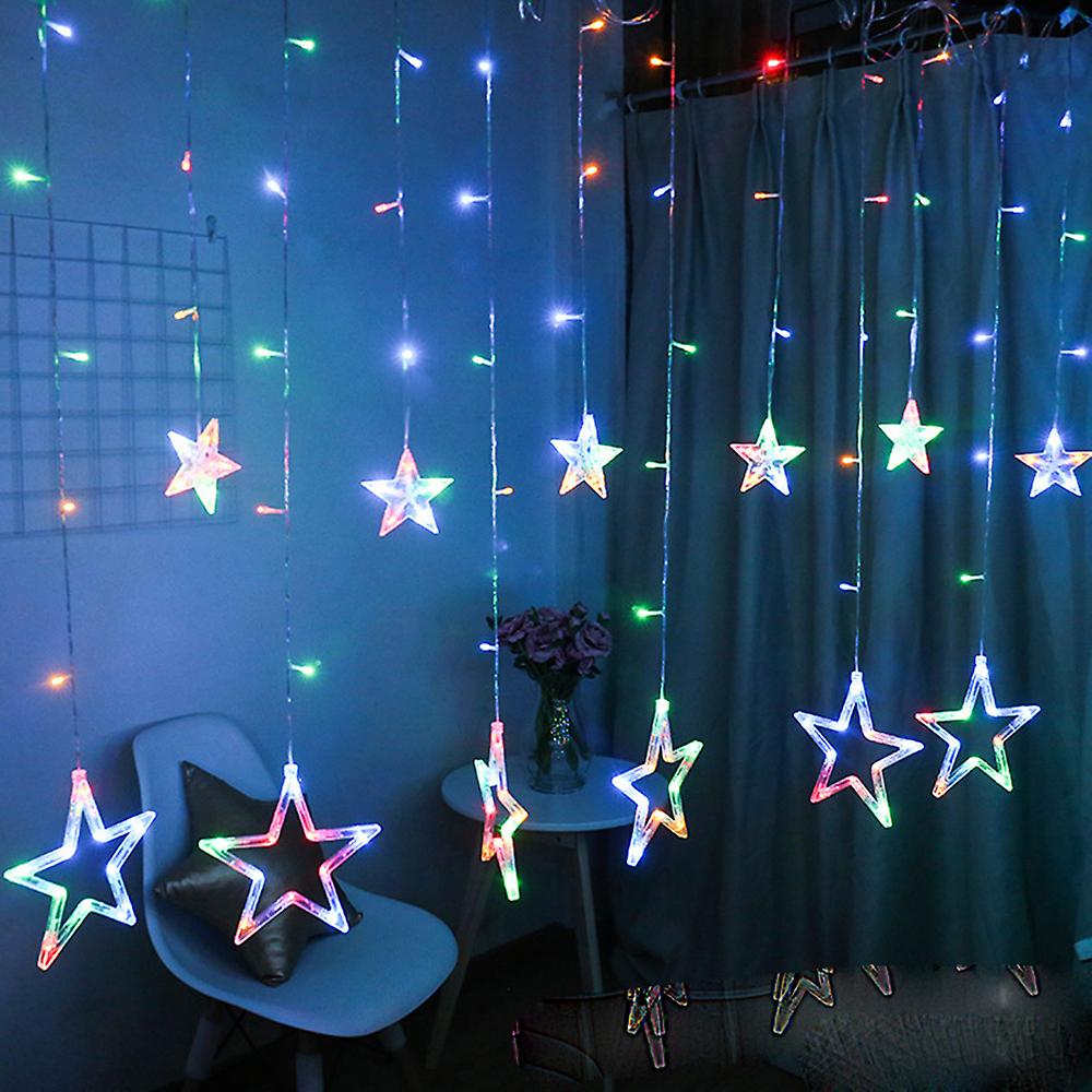 Curtain Lamp Christmas Star Curtain Lights Decorative Lights 220v Decoration Light No.282517