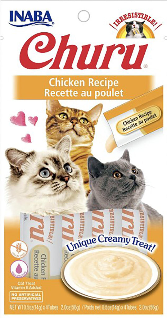 Inaba Churu Purees Chicken Cat Treat - 0.5oz