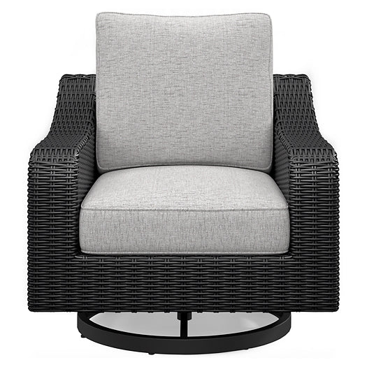 Beachcroft Outdoor Swivel Lounge with Cushion