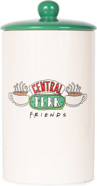 Fetch For Pets Friends Central Perk Dog Treat Jar， 10X5-in