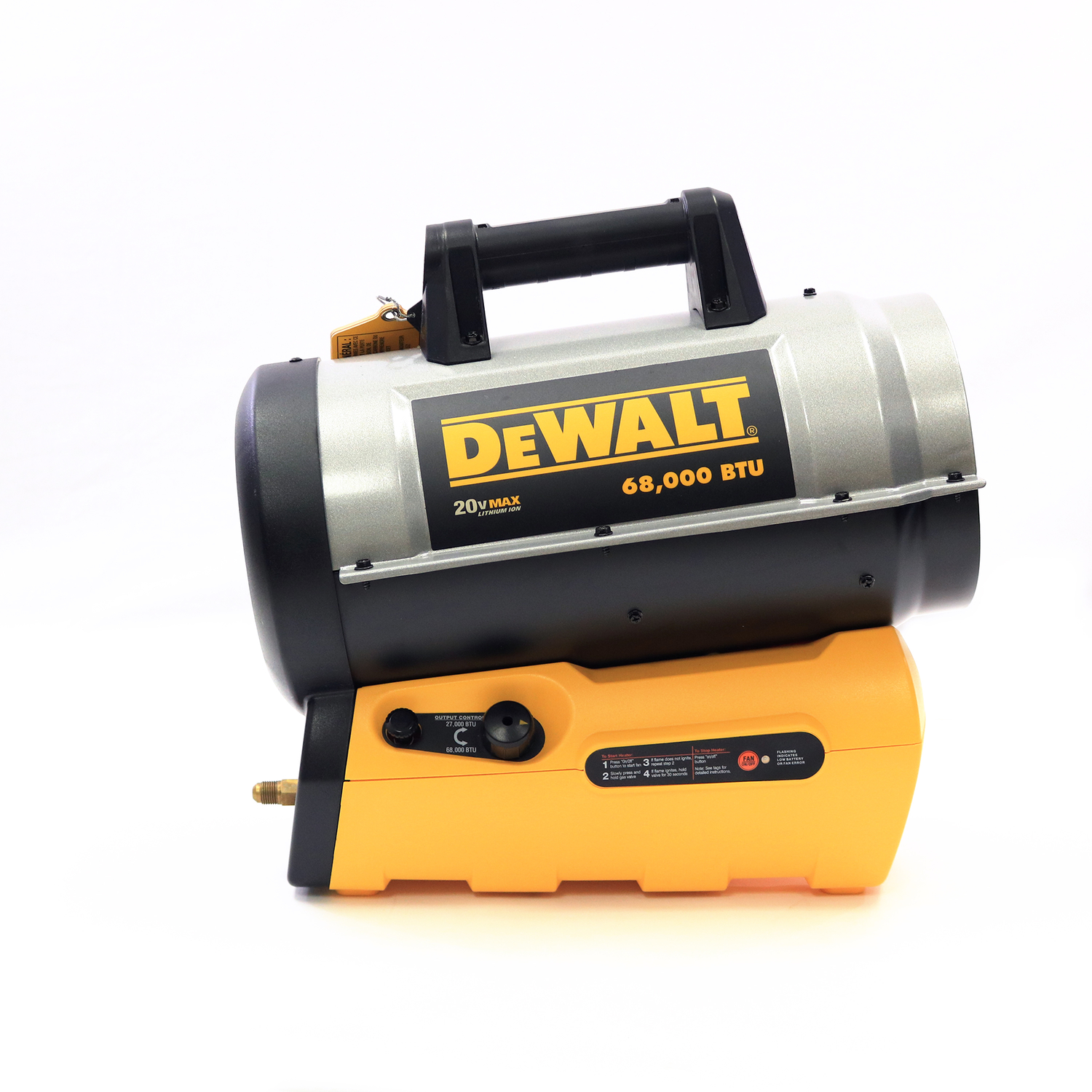 DeWalt 70000 Btu/h 1700 sq ft Forced Air Propane Heater