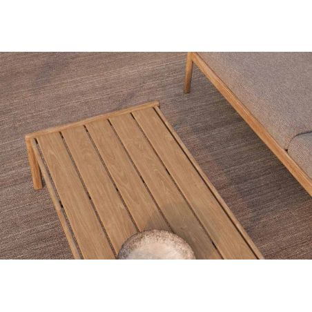 JACK TABLE BASSE OUTDOOR EN TECK 120X65X35