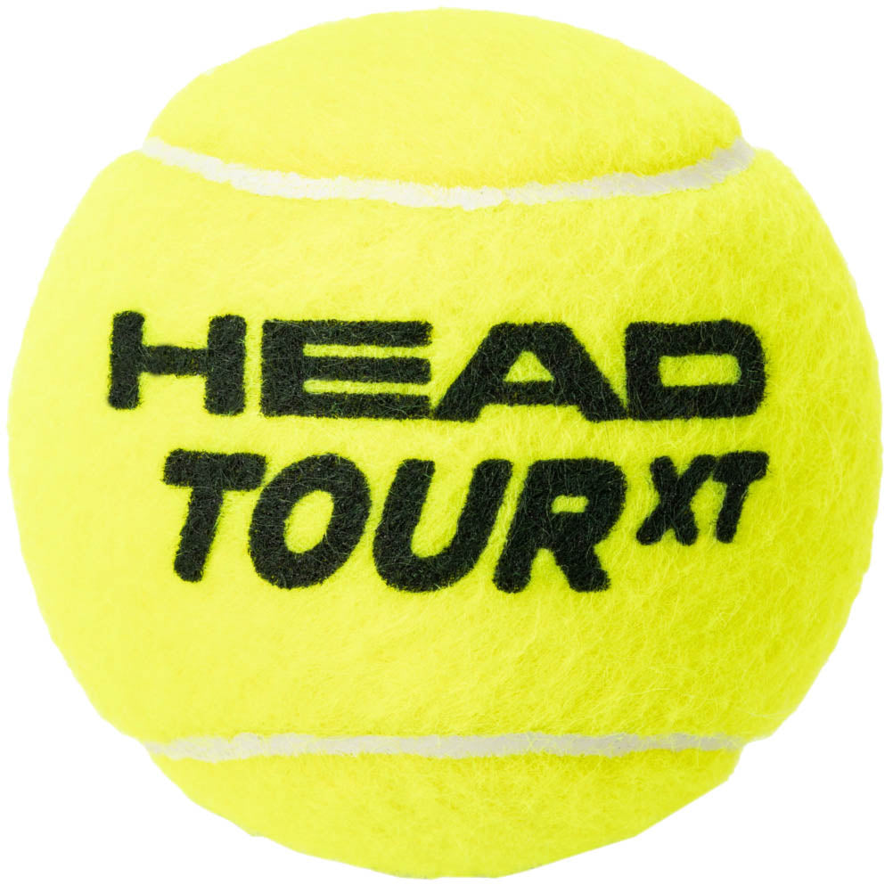 Head Tour XT Tennis Balls - Tube of 4