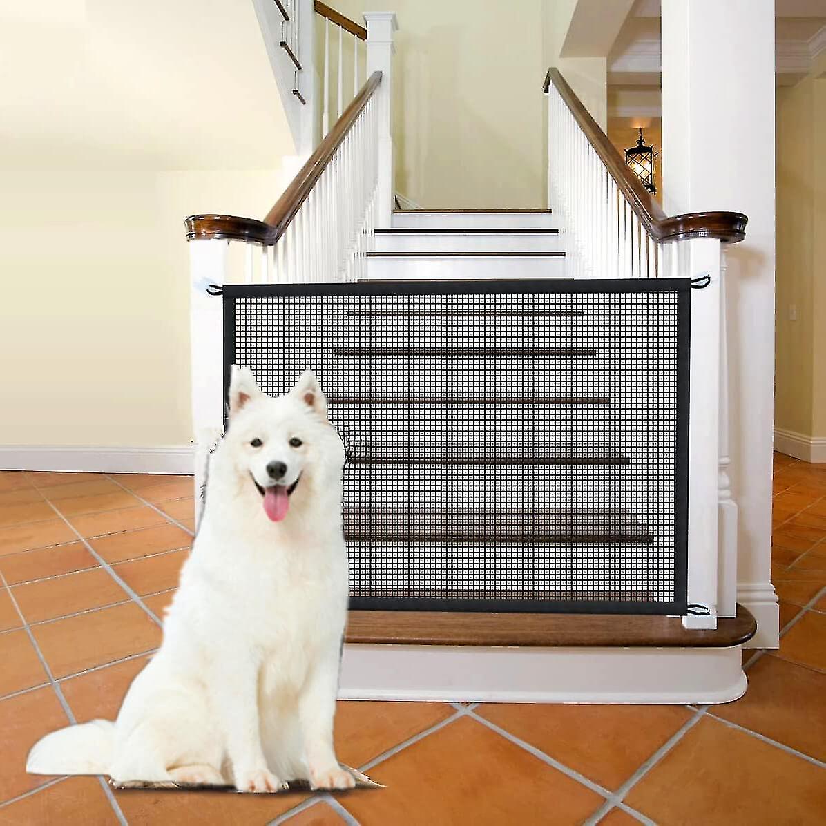 Dog Gates For The ， Gate For Sts No Ing， Mesh Portable Safety Fence Easily In Any