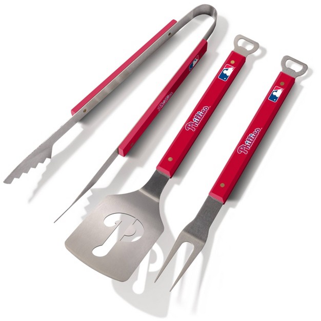 Mlb Philadelphia Phillies Spirit Series Bbq Set 3pc