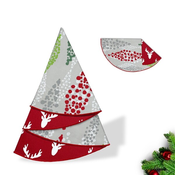 Joita Christmas Dining Set of 6，Cotton Table Napkins and Table Runner for Christmas Table Decor，ANGELO/ANTLERS