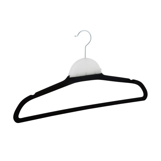 Simplify 30pk Velvet Hangers With 2 Bonus Hanglo Hangers