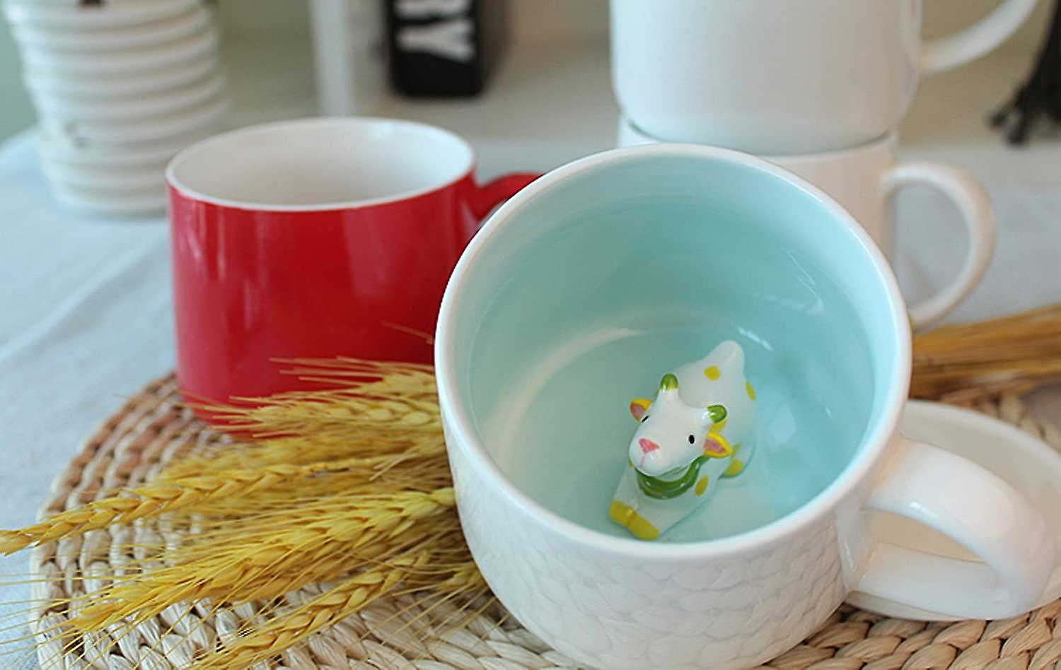 3d Cute Animal Ceramics Coffee Cup Office Cup