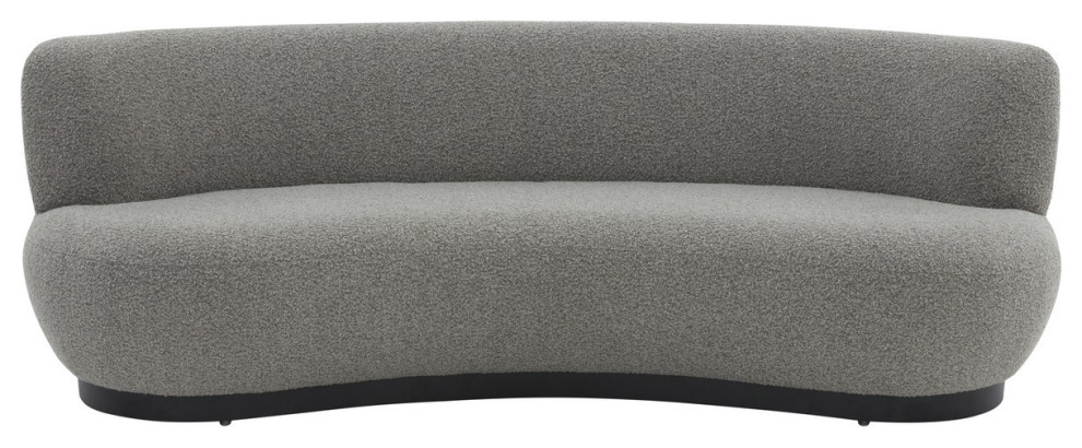 Safavieh Couture Stevie Boucle Curved Back Sofa   Transitional   Sofas   by Safavieh  Houzz