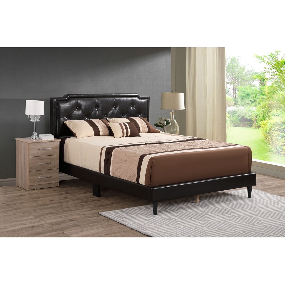 Deb Adjustable Queen Panel Bed