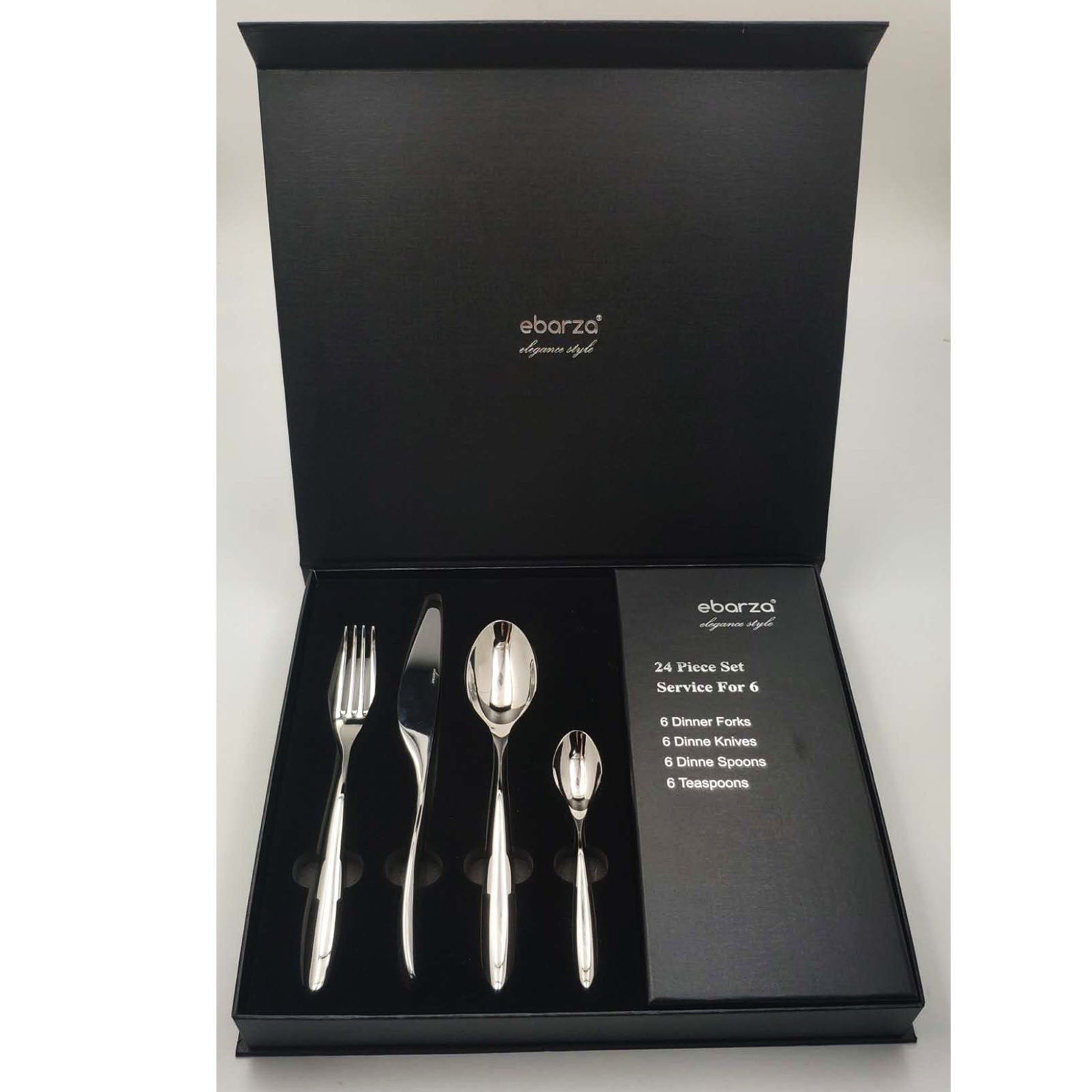 Set Of 24 Pieces Lyon Cutlery Set 8091