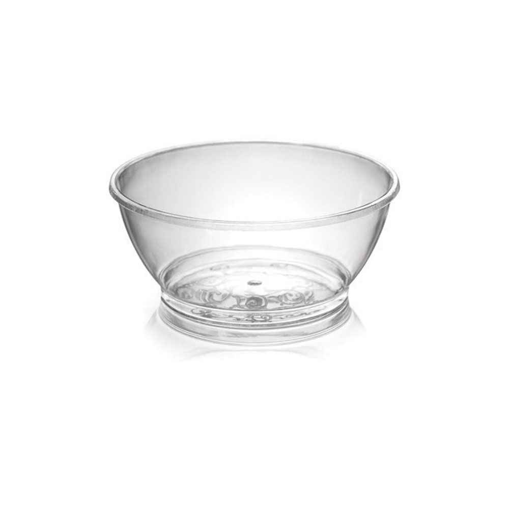 Savvi Serve 6 oz. Clear Disposable Plastic Bowl， Pack of 20