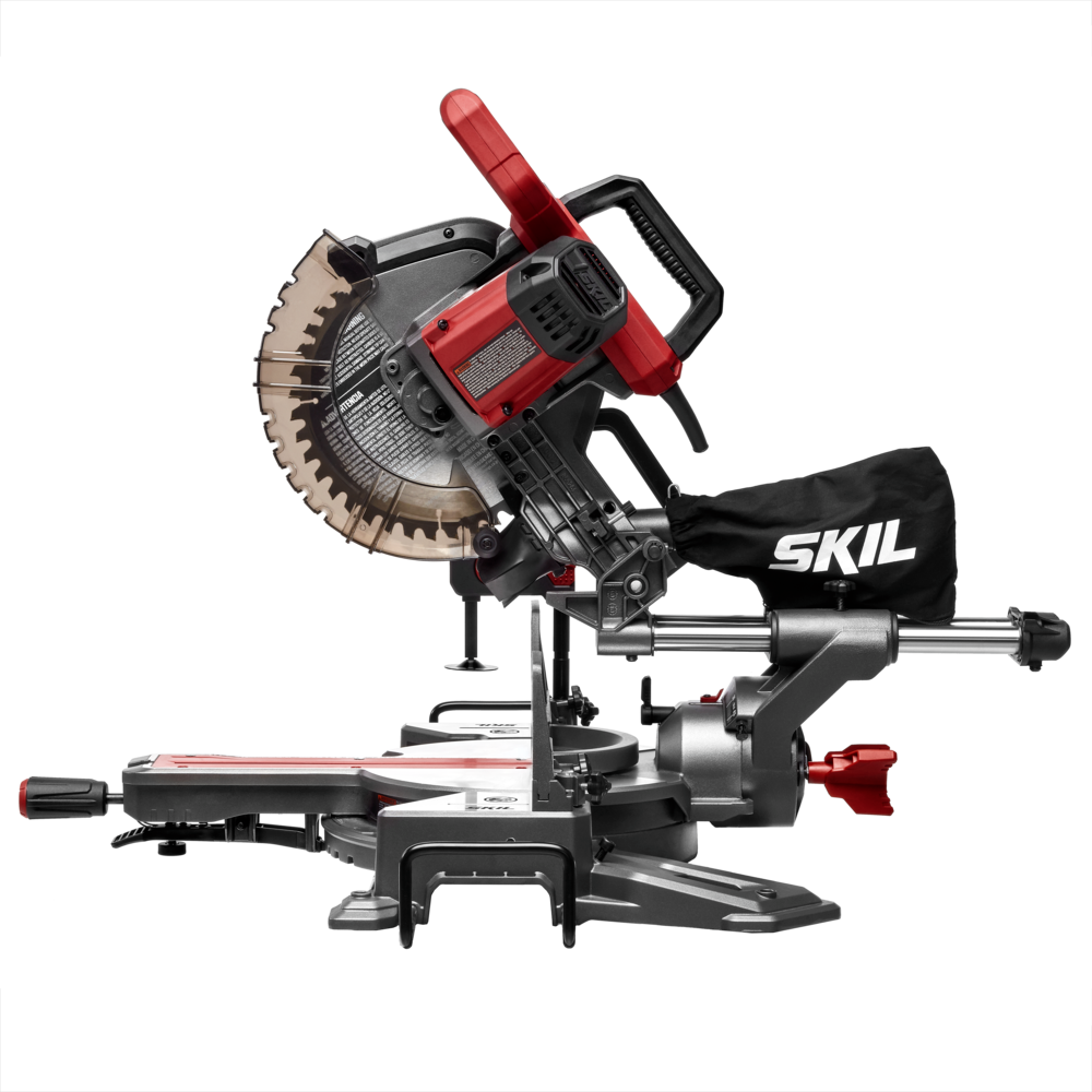 SKIL Dual Bevel Sliding Miter Saw 10， 15 Amp， 4，800 RPM ;