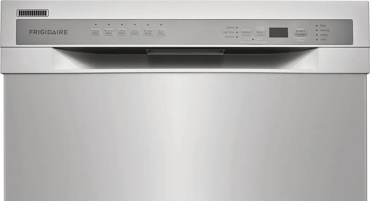 Frigidaire Front Control Dishwasher - Stainless Steel