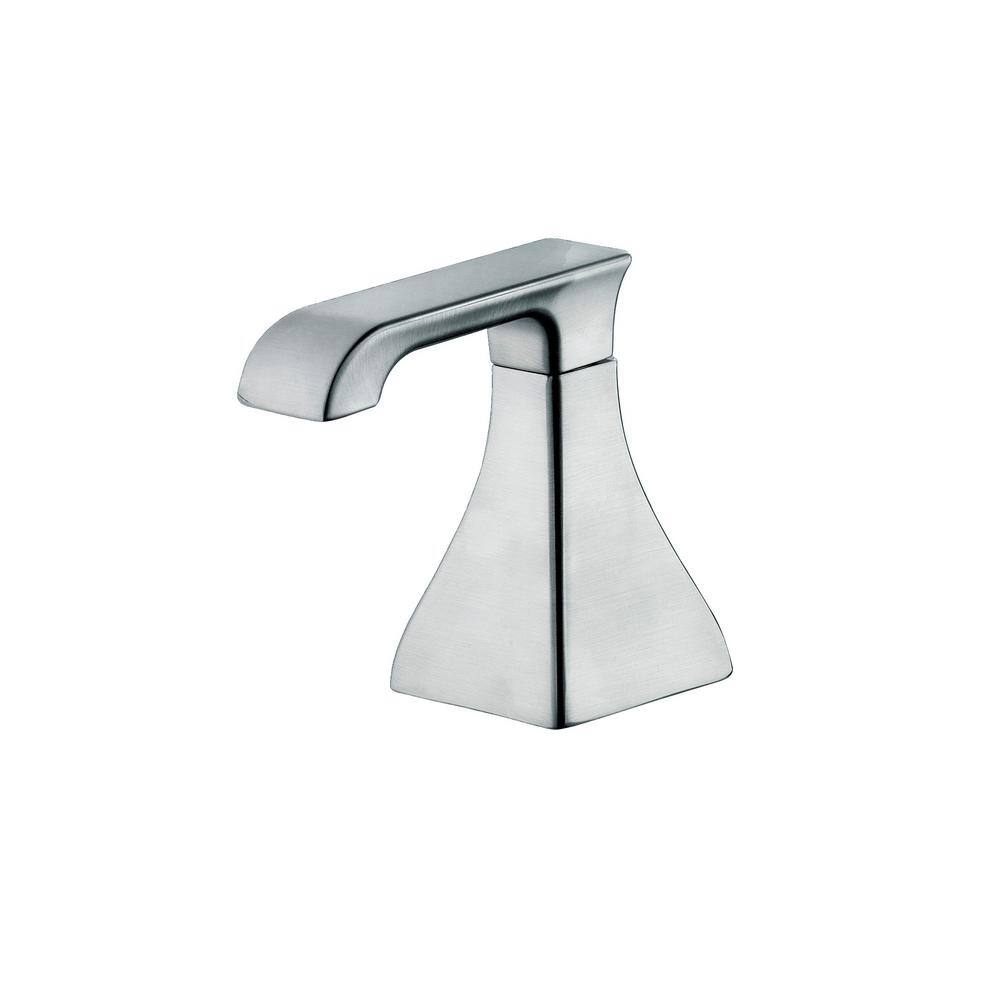 Glacier Bay Adelyn 2-Handle Low-Arc Deck-Mount Roman Tub Faucet in Brushed Nickel HD67416-3704