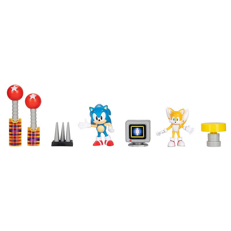 Jakks Sonic The Hedgehog 30th Anniversary 2.5-Inch Figure ama Set