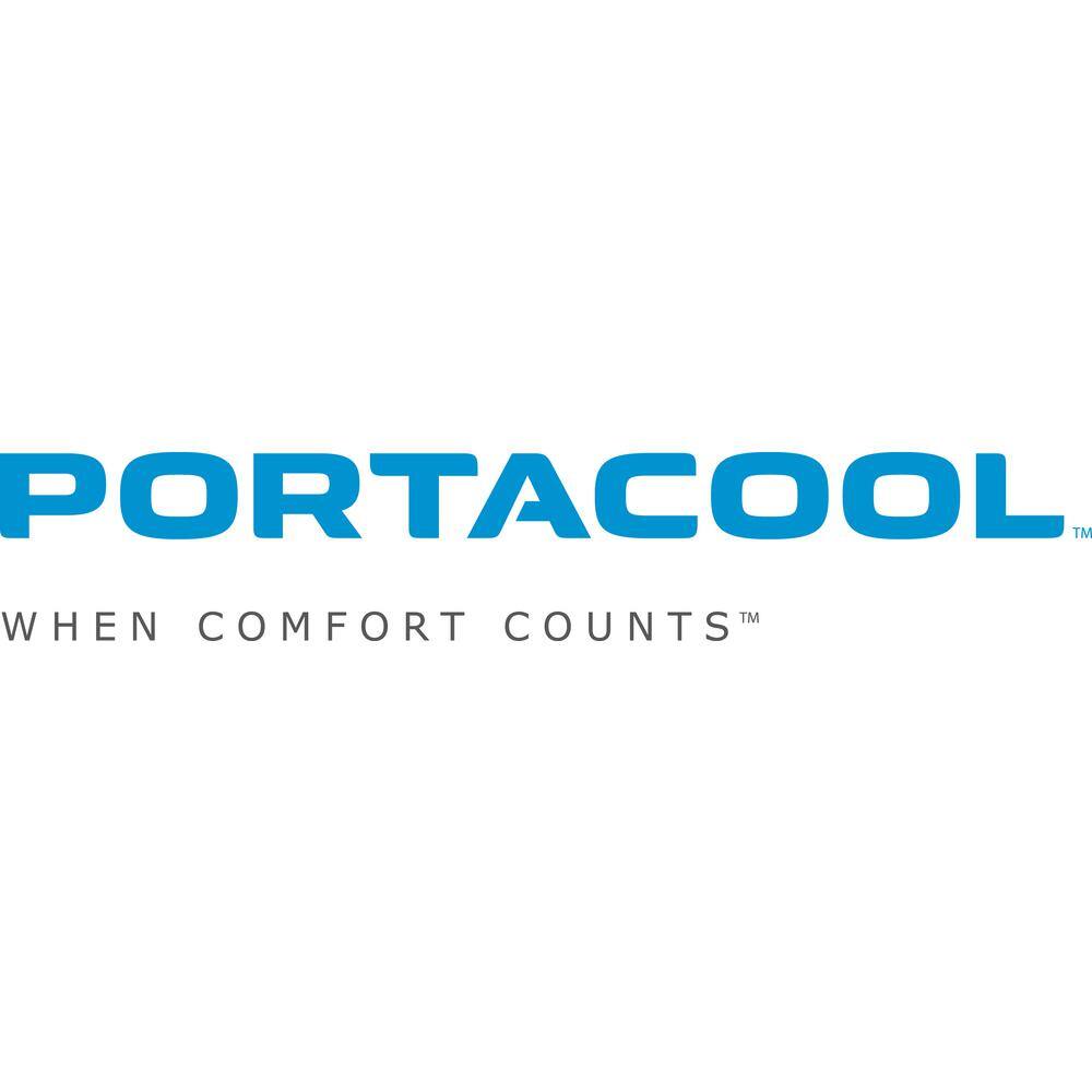 PORTACOOL Cyclone 1709 CFM 2-Speed Portable Evaporative Cooler for 500 sq. ft. PACCY120GA1