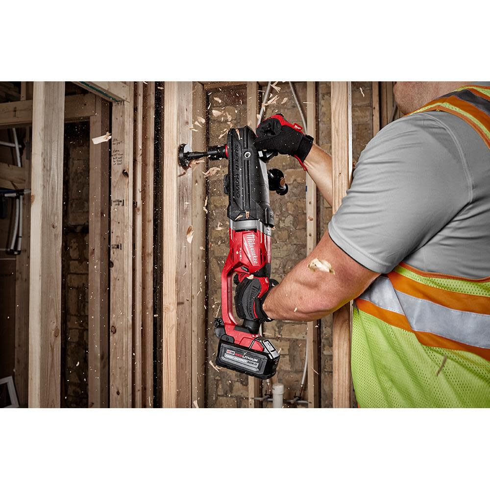 Milwaukee M18 FUEL Super Hawg Right Angle Drill with QUIK-LOK- 6.0 Kit 2811-22 from Milwaukee