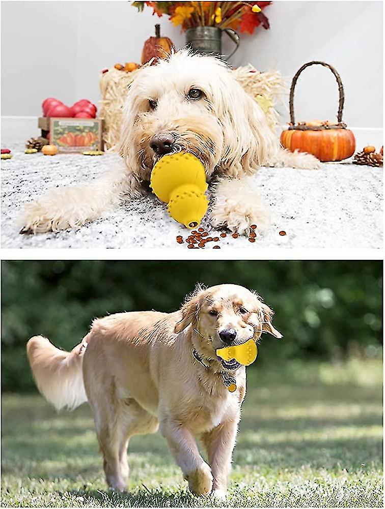 Dog Toys， Heilwiy Dog Toys Indestructible Dog Toys Intelligence Natural Rubber Strong Gift