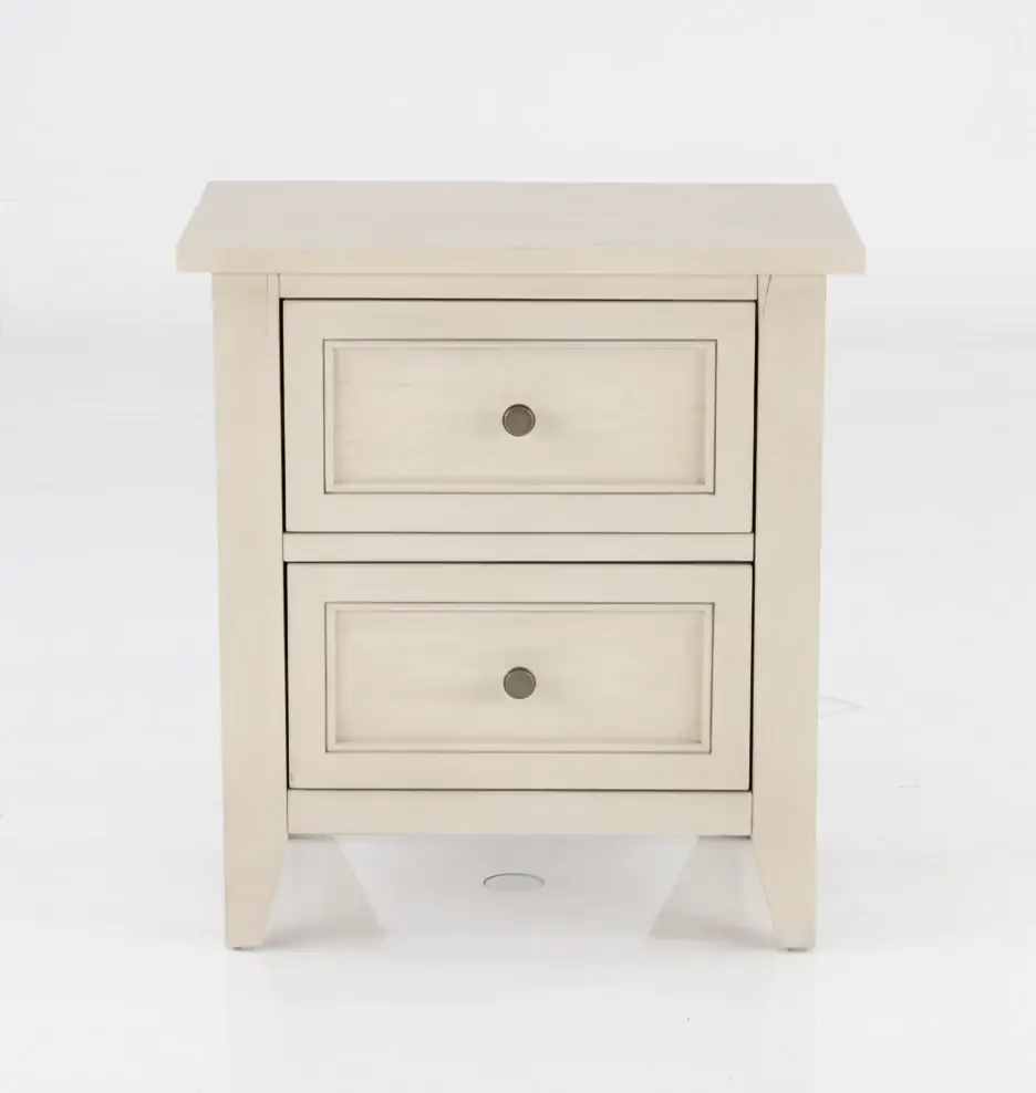 Raelynn White Nightstand