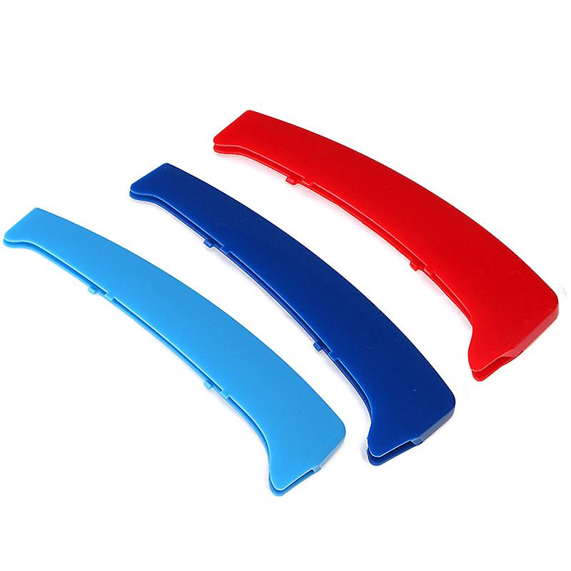 Born Pretty 3-color Car Grille Bar Cover Stripe Clip Decal High Quality For Bmw 1 Series E81 E82 E87 E88