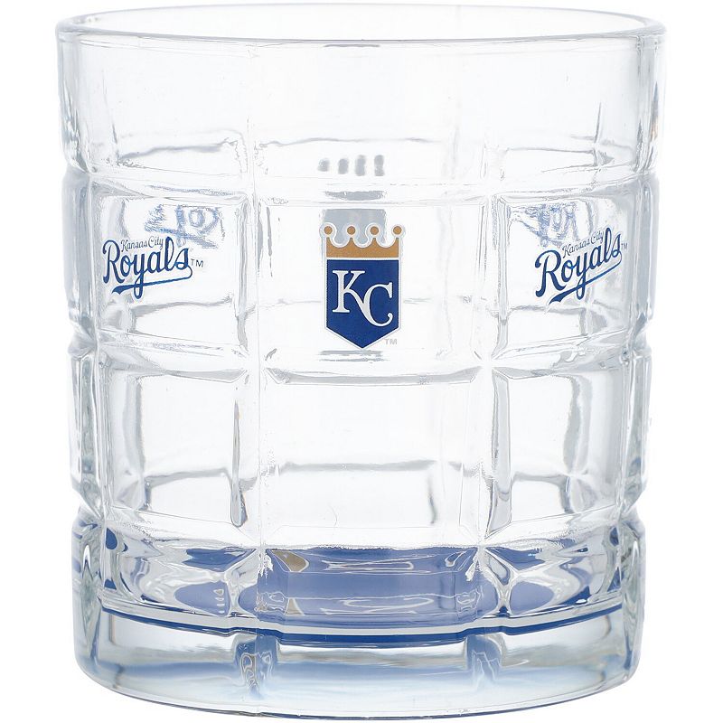 Kansas City Royals 10oz. Team Bottoms Up Squared Rocks Glass