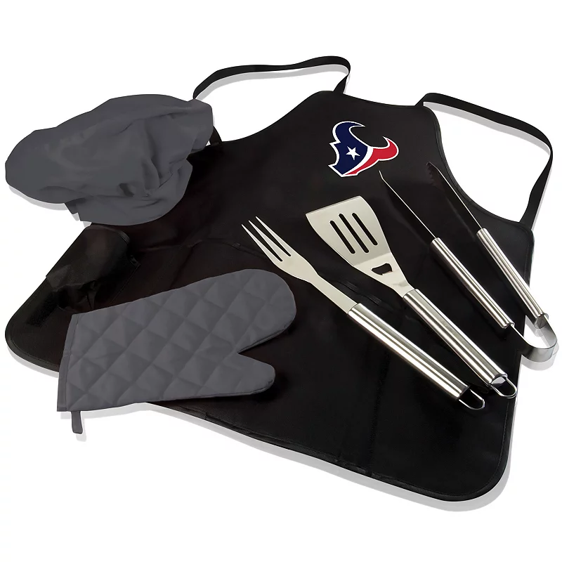 Picnic Time Houston Texans BBQ Apron and Tote