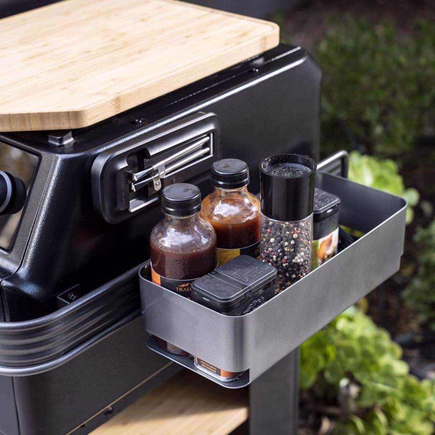 Traeger Steel Storage Bin 6.3 in. L X 12.8 in. W For Traeger
