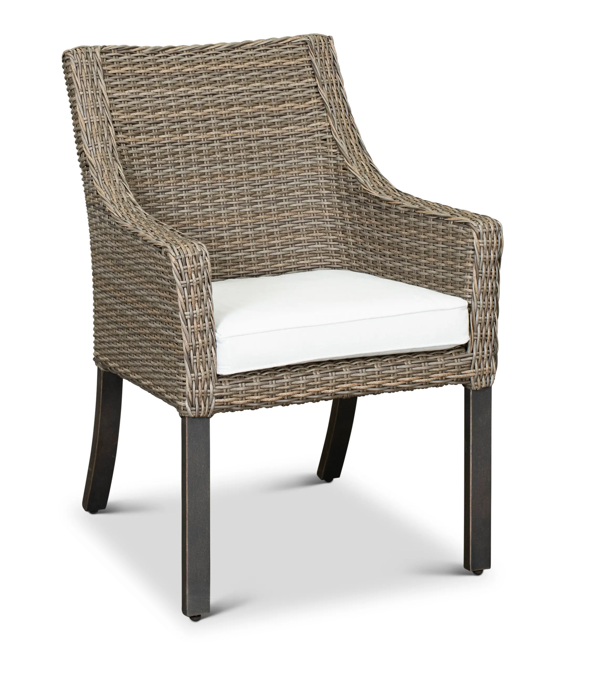 Oak Grove Wicker Patio Dining Chair