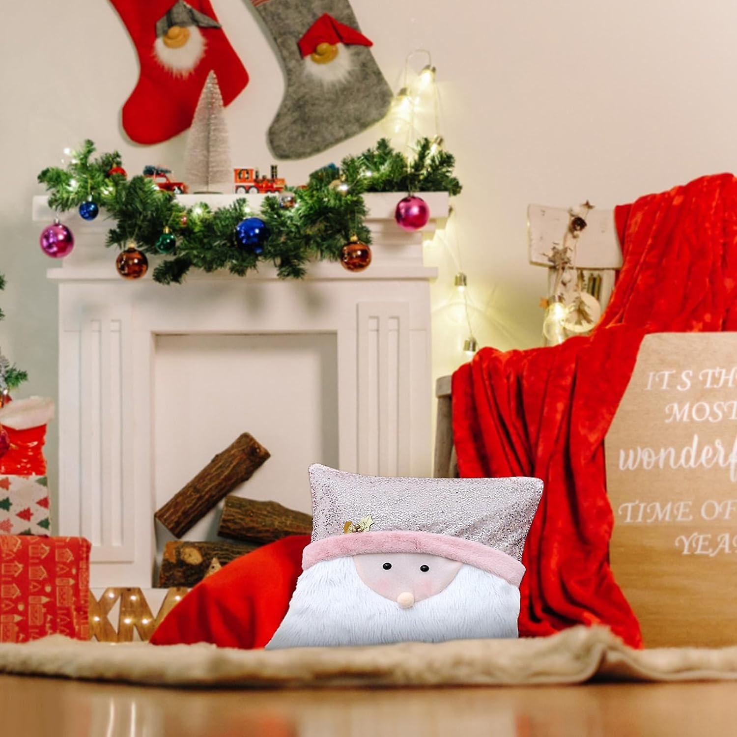 Winter Cushion For Christmas | Christmas Decoration For Family， Girls， Women And Friends-b