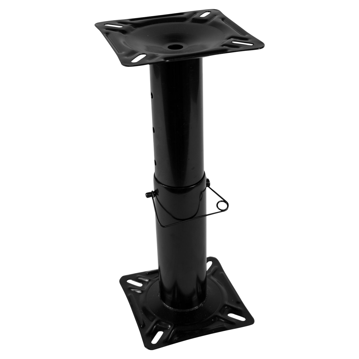 Wise 8WD1255 Black Steel Adjustable Seat Pedestal