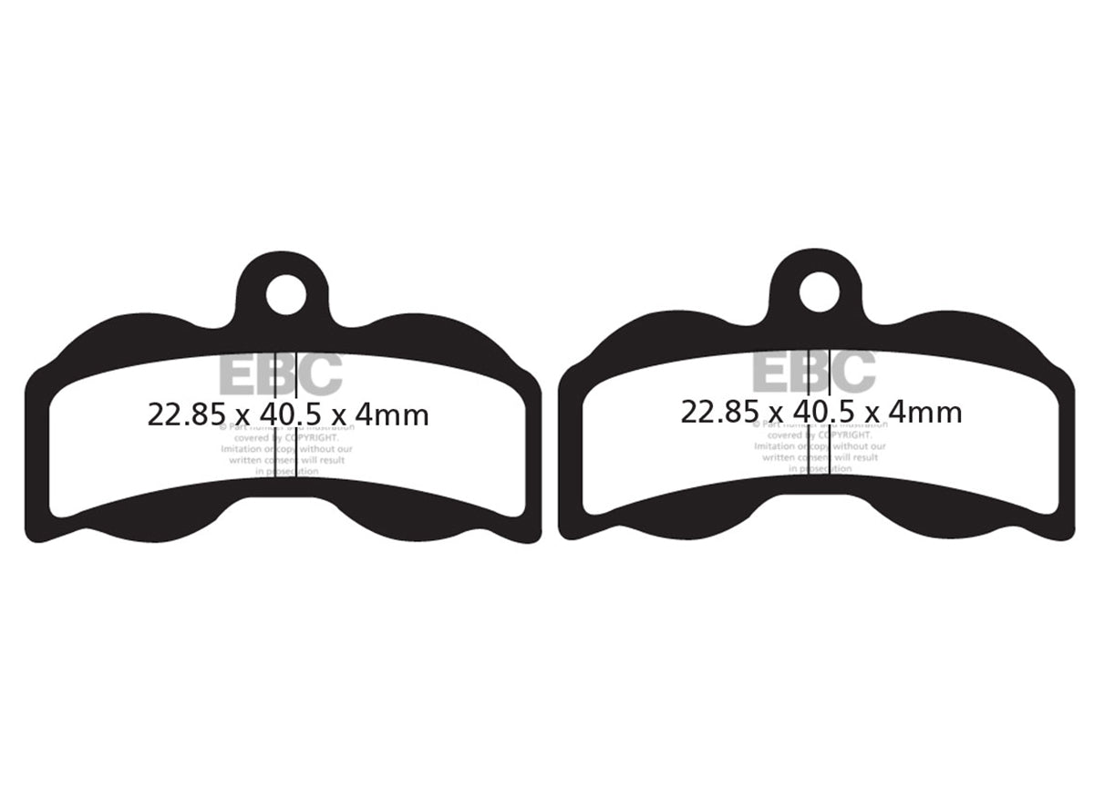 EBC Hope XC4P Replacement Disc Pad Set