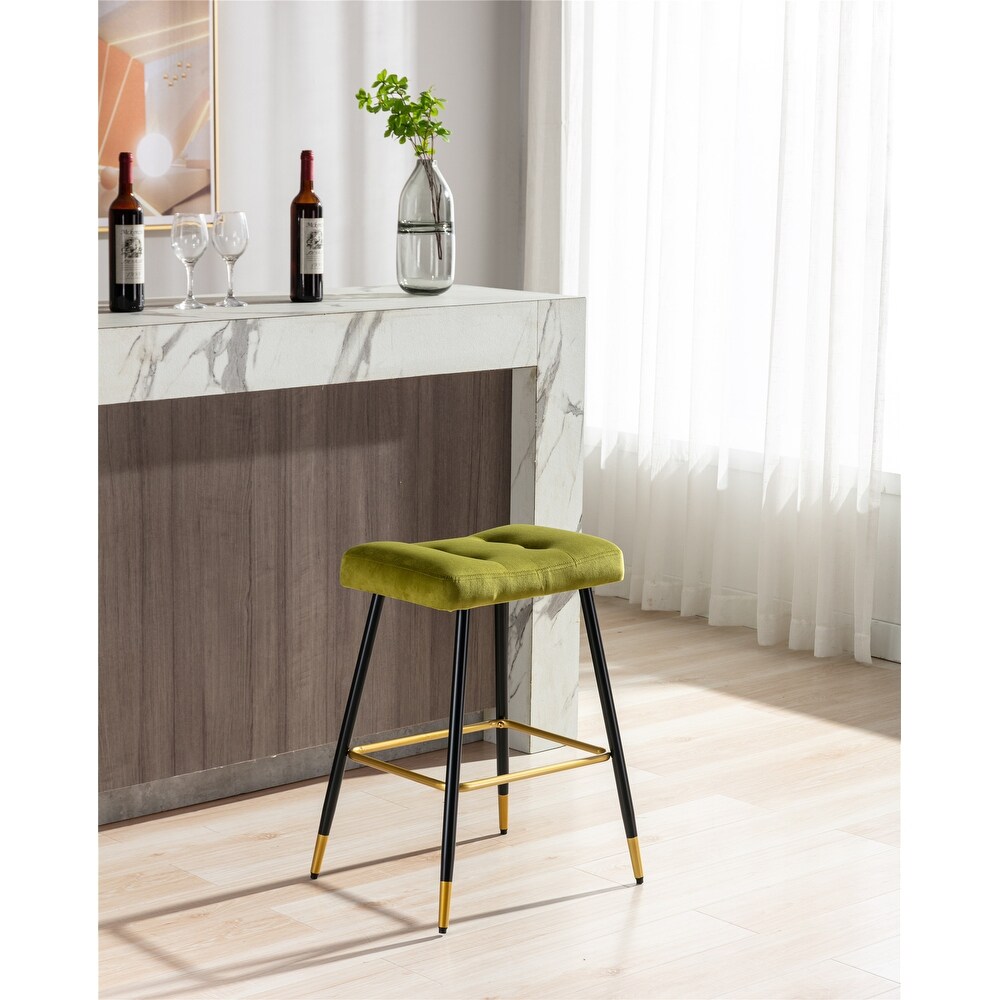 Bar Stools Footrest Counter Height Dining Chairs