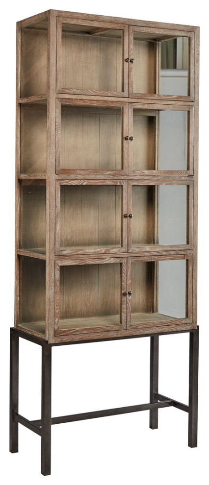 Veso Display Cabinet   Contemporary   Accent Chests And Cabinets   by Sideboards and Things  Houzz