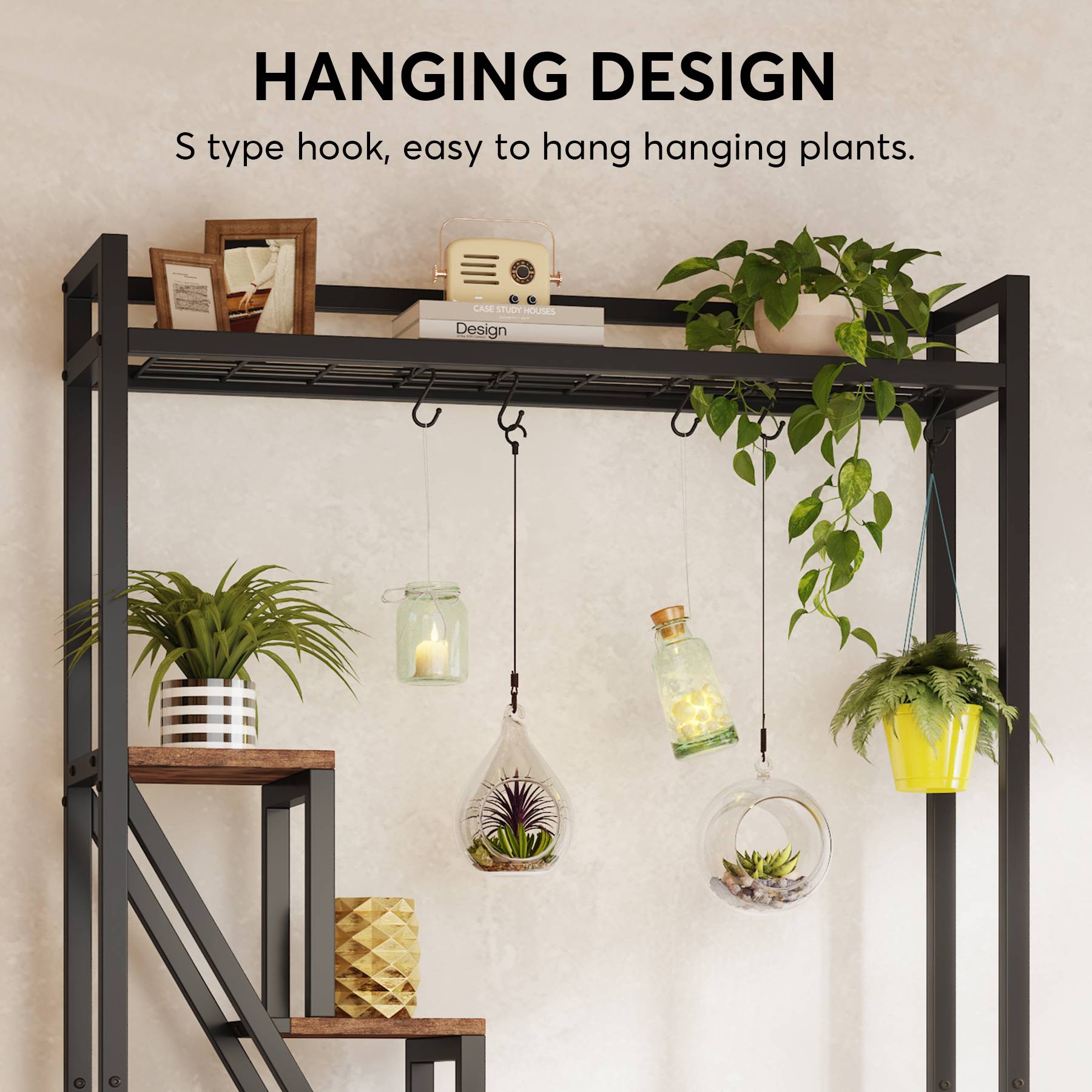 7-Tier Plant Stand, 70.9