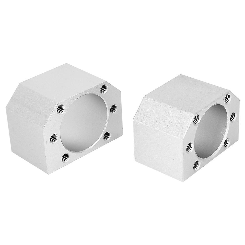 2PCs Screw Nut Bracket CNC Ball Parts 10 Fixing Hole Aluminum Alloy Lathe Accessory Accurant