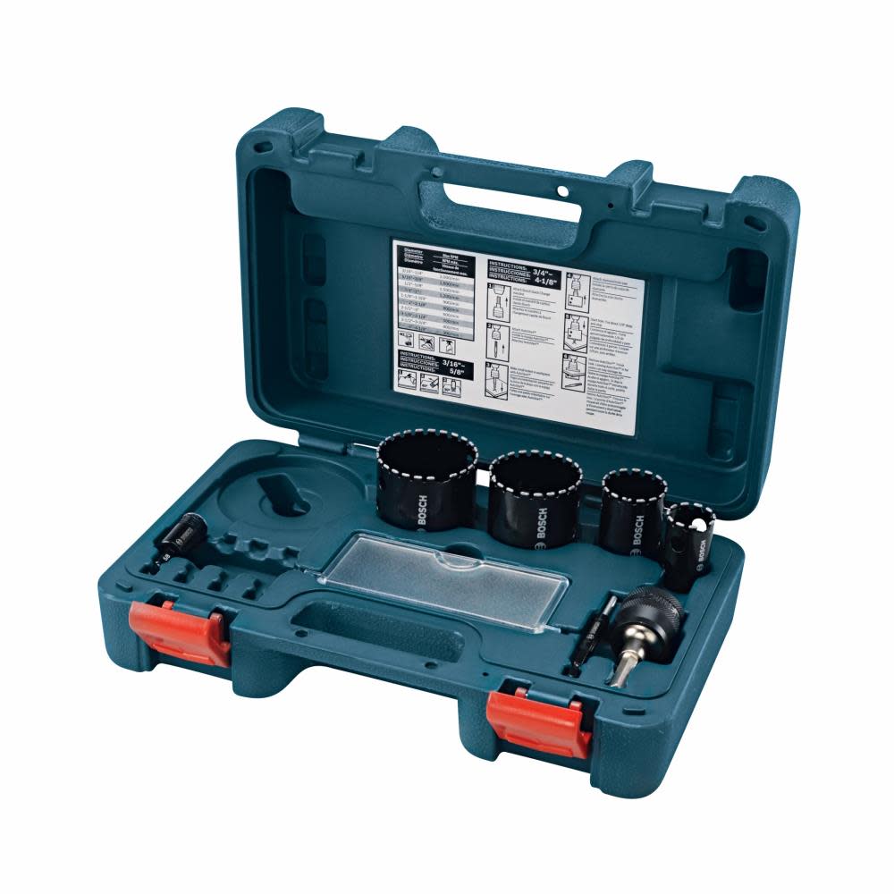 Bosch 7 pc. Diamond Hole Saw Set HDG7 from Bosch